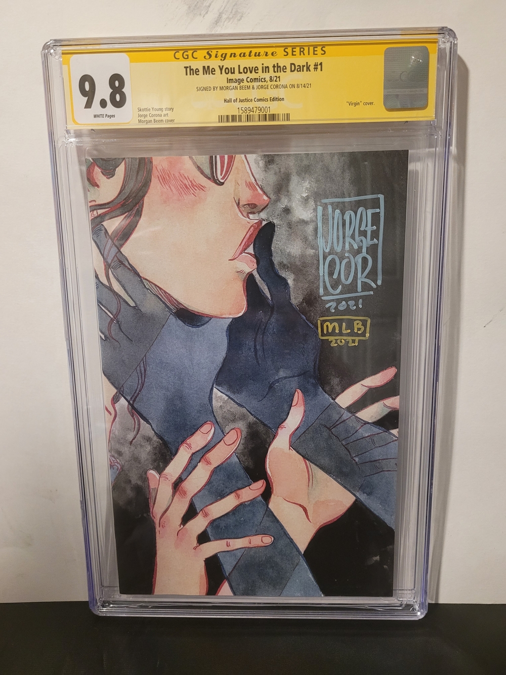 "The Me You Love in the Dark #1" Signed Morgan Beem & Jorge Corona CGC 9.8